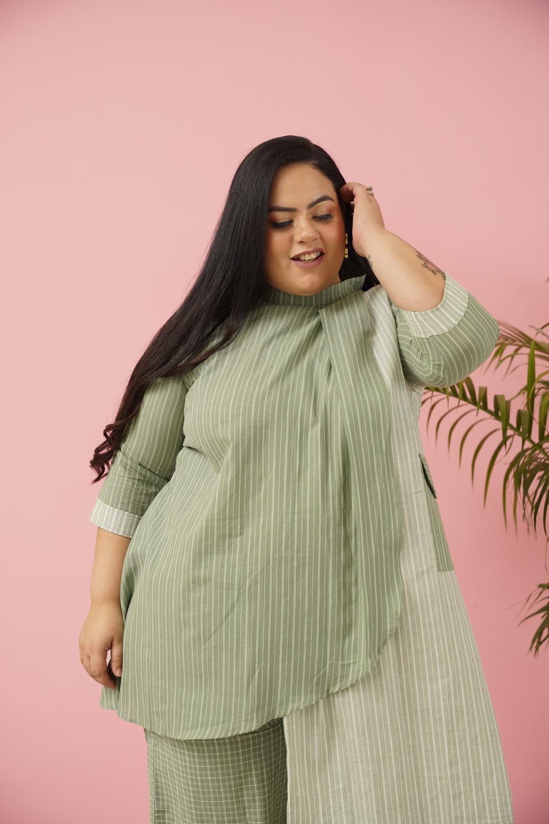 Match Made in Style:  Co-Ord Set in Sage Green