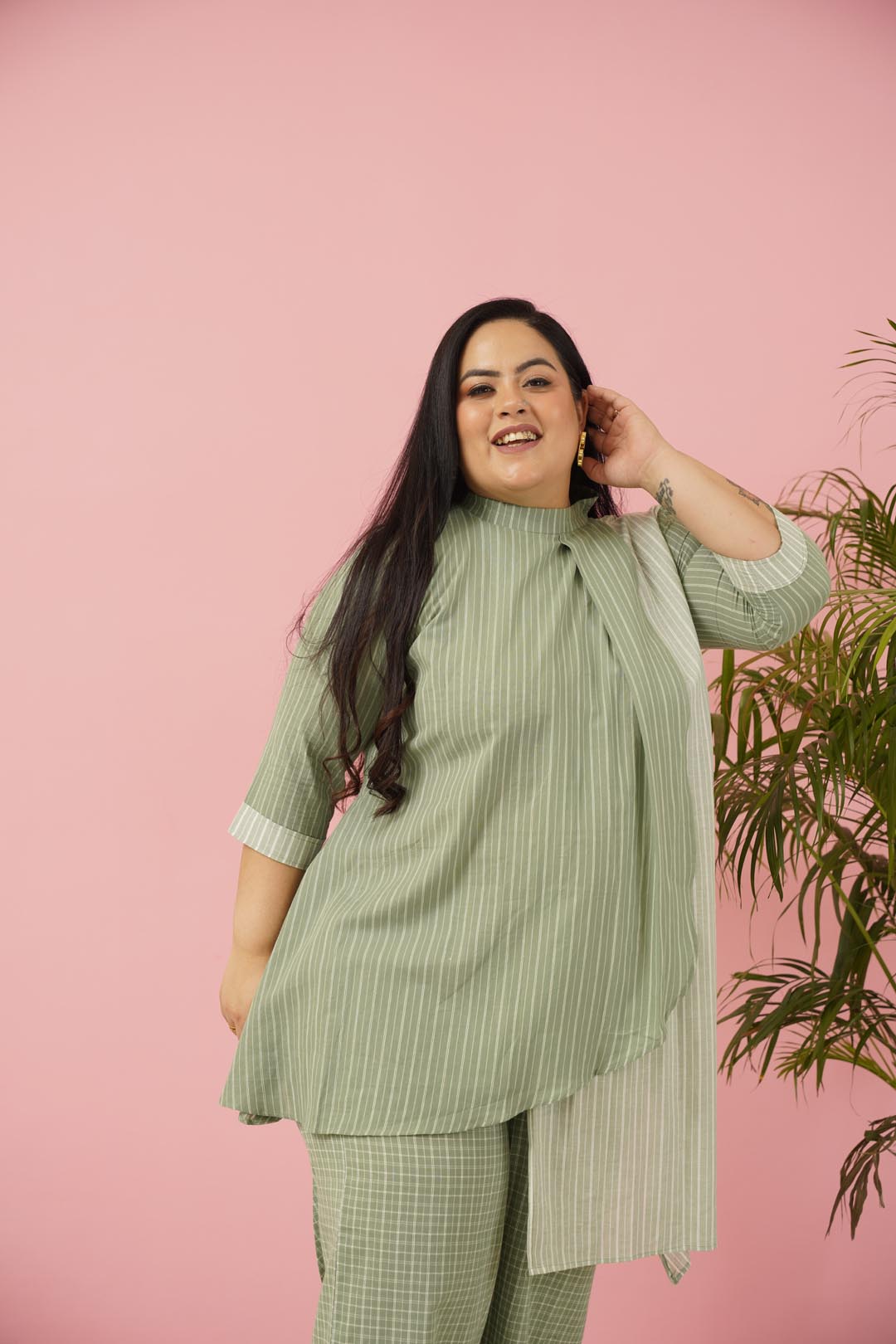 Match Made in Style: Co-Ord Set in Sage Green