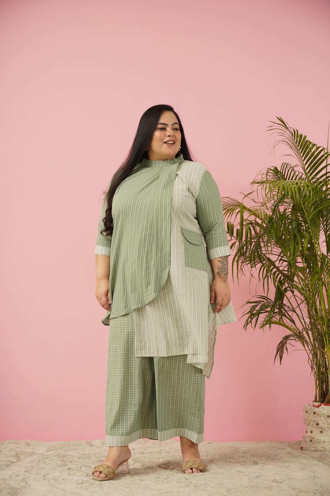 Match Made in Style: Co-Ord Set in Sage Green