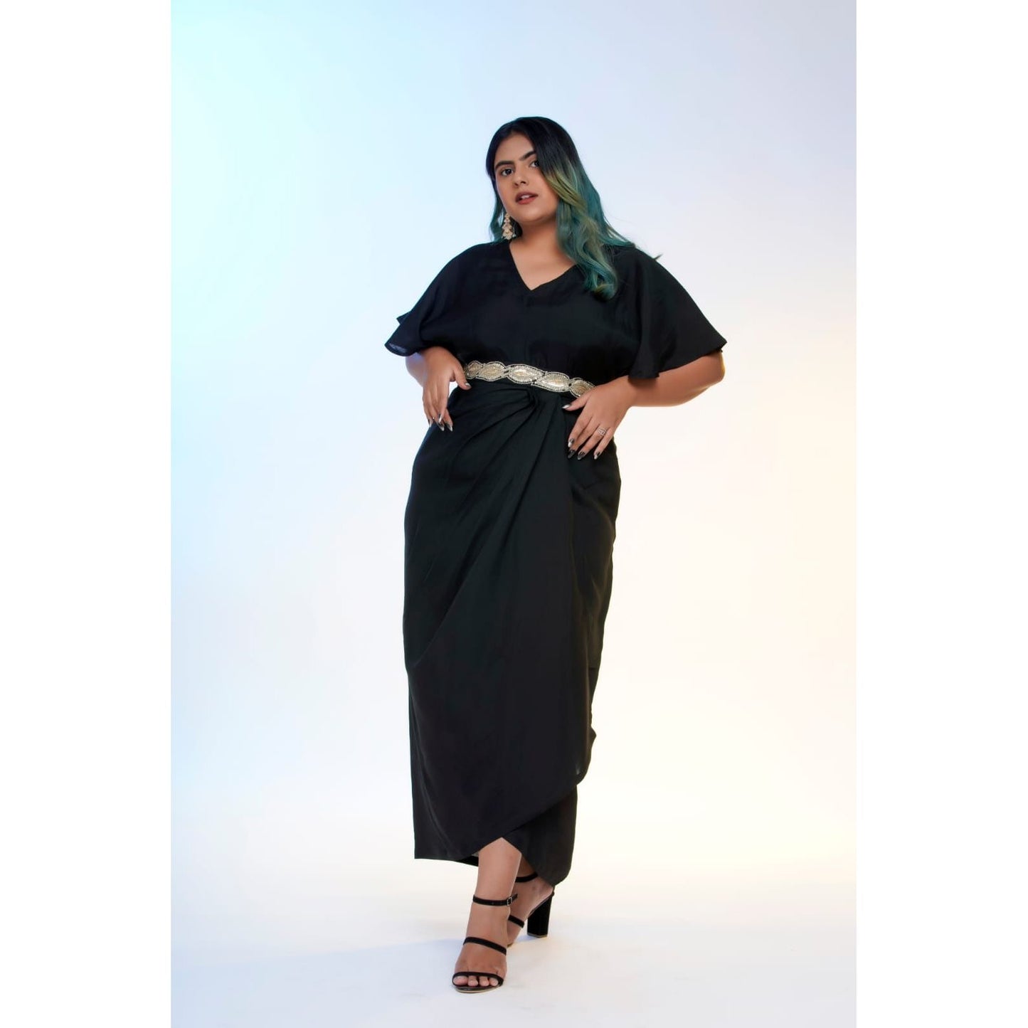 Silk Symphony: Glamorous Indowestern Party Wear for Summer Soirees