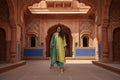Elegant Yellow Green kurta sets
