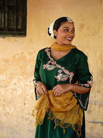 Plus Size Ethnic wear 3 piece set
