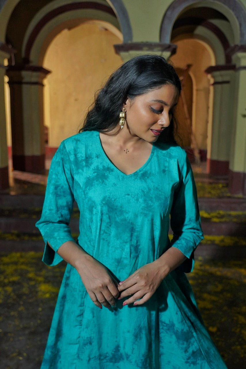 Tie-Dye Summer Dress