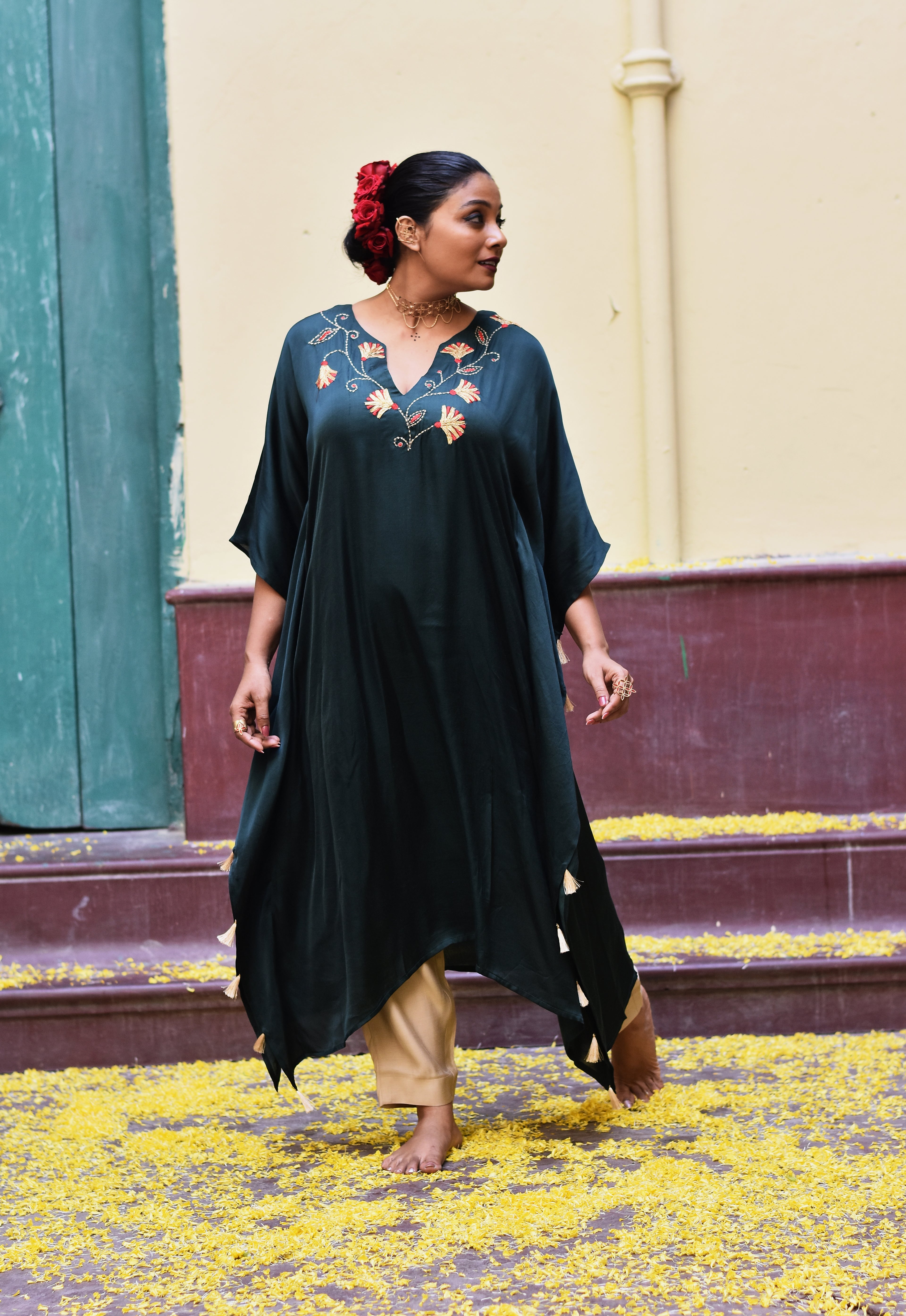 Plus Size Kaftan Style KURTIE SETS