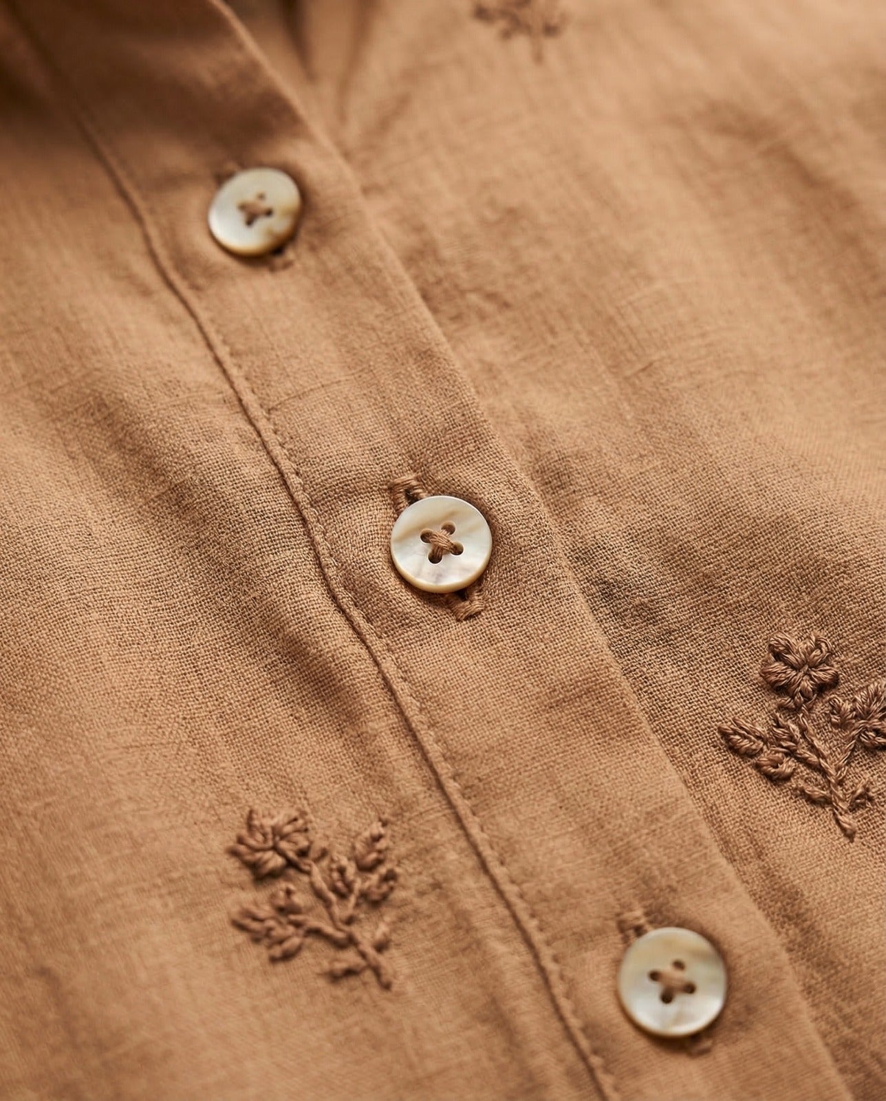 Ombre Dyed Muslin Silk High Low Shirt & Pant Set