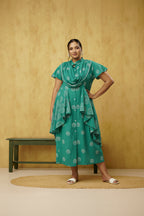 Blue Cotton Dress - plus size clothing online from Seams And Beyond