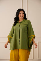 Traditional Mango Floral Cotton Co-ord Set | Summer Ethnic Wear