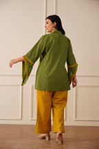 Traditional Mango Floral Cotton Co-ord Set | Summer Ethnic Wear